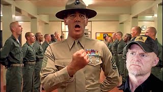 Gunnery Sgt Hartman  R Lee Ermey Classic Interview Marine Reacts [upl. by Roskes]