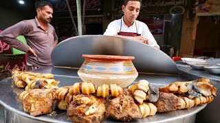 Endless GUJRANWALA STREET FOOD Breakfast Hareesa Doodh Patti amp Bakarkhani  Pakistan [upl. by Anitsrihc]