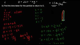 SUVAT and Acceleration due to Gravity g [upl. by Therese]