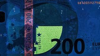 Europa Series 200 Euro Banknote Security Features [upl. by Woolcott937]