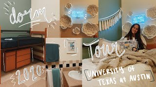 COLLEGE DORM TOUR 2020  University of Texas at Austin [upl. by Aynotahs30]