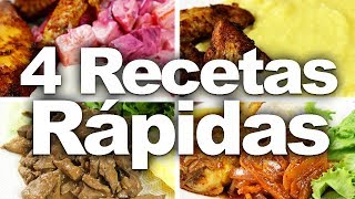 4 Recetas rápidas para hacer en casa  Sabores del Perú [upl. by Ennirak]