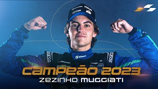 STOCK SERIES 2023  CAMPEÃO 2023 ZEZINHO MUGGIATI GARANTE A VAGA NA STOCK CAR 2024 [upl. by Ardnossac]