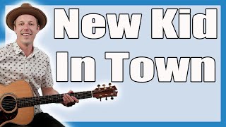 New Kid In Town Guitar Lesson Eagles Part 1 [upl. by Lednyc]