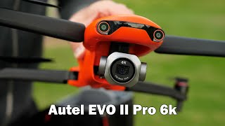 Autel EVO II Pro 6K Review  Flight Footage [upl. by Anil]