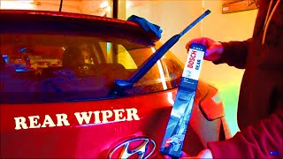 Hyundai i30  How to change the rear wiper [upl. by Curran]