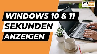 Sekunden in der WindowsUhr 1011 anzeigen [upl. by Hazrit]