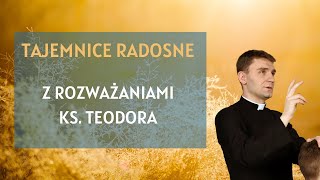 Różaniec ks Dominik Chmielewski ks Teodor tajemnice RADOSNE nowenna pompejańska [upl. by Nasho20]