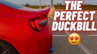 INSTALLING AN AGGRESSIVE DUCKBILL ONTO THE FRS Legsport Spoiler [upl. by Hiett537]