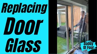 Replacing the glass in my patio doors [upl. by Eylk]