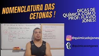 Estudo das Cetonas Identificação e Nomenclatura [upl. by Oek592]