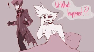 Talk With Me p2 Hazbin Hotel Comic Dub [upl. by Neved276]