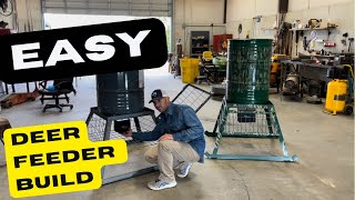 How to build a deer feeder Stand and fill [upl. by Sheridan]