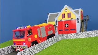 El Bombero juguetes  Camion de bomberos  Vehículos de juguete para niños [upl. by Lorimer]