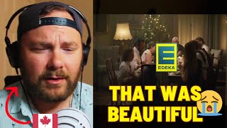 Canadian Reacts to EDEKA Weihnachtsclip  heimkommen German Christmas Commercial [upl. by Thurnau309]