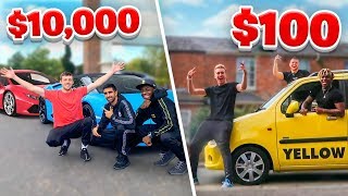 SIDEMEN 10000 VS 100 ROAD TRIP [upl. by Nnayhs]