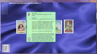 Orphalese Tarot Software Version 10 Tutorial  Pop Up Notes [upl. by Schiffman]