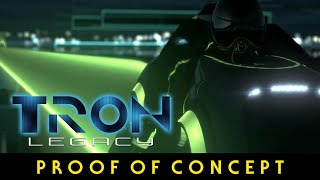 Tron 2010 Sam Motorcycle Scene Intro HD [upl. by Nosral]