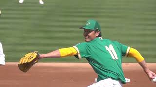 Shintaro Fujinami RHP Oakland Athletics [upl. by Ahsener]