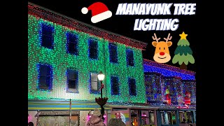 MANAYUNK TREE LIGHTING [upl. by Atsylak]