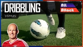 How to Improve Your Dribbling 3 Styles of Dribbling  Tips [upl. by Chicky872]