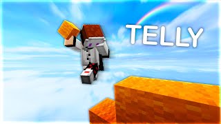 Telly Bridging In Bedwars Clicksounds [upl. by Anileme]