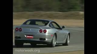 Motorweek 2004 Ferrari 575M Maranello Road Test [upl. by Nirat692]