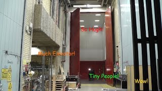 HUGE amp Special Built Freight elevator  Stockholms Stadsteater [upl. by Tobit]