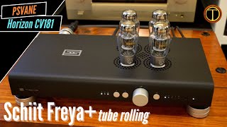 Schiit Freya Tube Rolling with PSVANE CV181 6SN7 Tubes [upl. by Smiley]