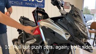 MadStad 2021 Honda NC750X Installation Guide [upl. by Vasily456]