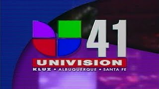 Noticias Univision Nuevo México  News Graphic Package 1996 [upl. by Nemaj]