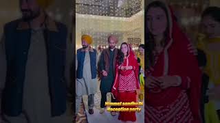 Himmat sandhu Reception party ￼after marriage himmatsandhu wife party house enjoy newlifewmk [upl. by Harlan]