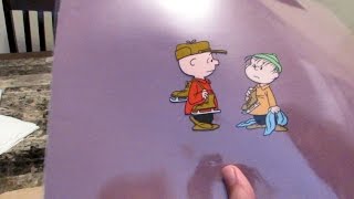 Original Peanuts Cartoon Cells  Rare Charlie Brown Animation Cell [upl. by Kylynn]