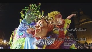 Carnevale Montichiari 2017 Carri Maschere Coriandoli e Stelle filanti [upl. by Onaled]