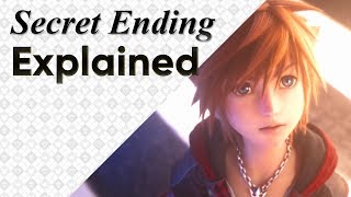 Kingdom Hearts 3 SECRET ENDING EXPLAINED [upl. by Nommad]