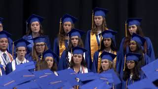 SFHS Graduation 2019  Pledge of Allegiance and National Anthem [upl. by Htilil]