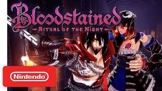 Bloodstained Ritual of the Night  Gameplay Trailer  Nintendo Switch [upl. by Knutson83]