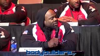 The Kai Greene amp Phil Heath Fight At The 2014 Mr Olympia Press Conference [upl. by Joeann]