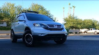 LIFTED 3RD GEN CRV  OffRoad Build 2011 Honda Crv Review [upl. by Maxantia]