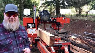 HOW IT WORKS WoodMizer Sawmill [upl. by Granny]