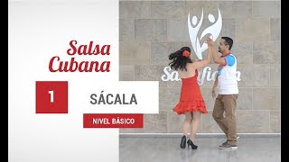 Clases de Salsa Cubana 💃 Sácala o Exhíbela  Nivel Básico  Figura 1️⃣ [upl. by Leddy]