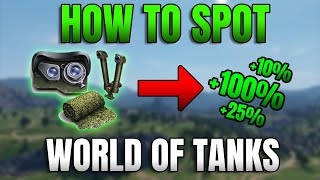 Spot CORRECTLY in World of Tanks [upl. by Nonnahsal]