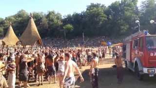 OZORA 2013 firefighters on the dancefloor HD [upl. by Annehcu52]