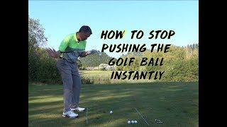 How to Stop Pushing the Ball [upl. by Adniles]