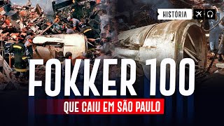 A história do Acidente com o Fokker 100 em Congonhas EP 608 [upl. by Borlow]