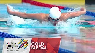 Swimming Finals Womens 400m individual medley  29th SEA Games 2017 [upl. by Oiretule]