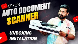 Epson DS1630 Document Scanner II Unboxing amp Installation II How To Double Side Scanning II [upl. by Bixler]