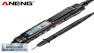 ANENG A3005 Digital Multimeter Pen Type 4000 Counts Professional Meter NonContact Auto Review [upl. by Ariait]