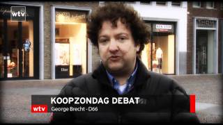 Woerden TV  George Brecht over koopzondag [upl. by Jerroll]