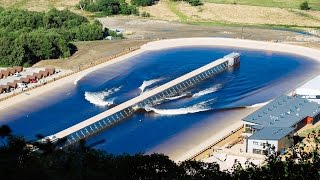 SURF SNOWDONIA  Best surfing wavepool ever [upl. by Barfuss]